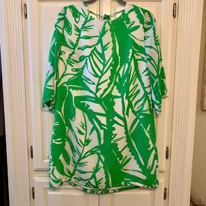 Lilly Pulitzer for Target Green Palm Leaf Dress